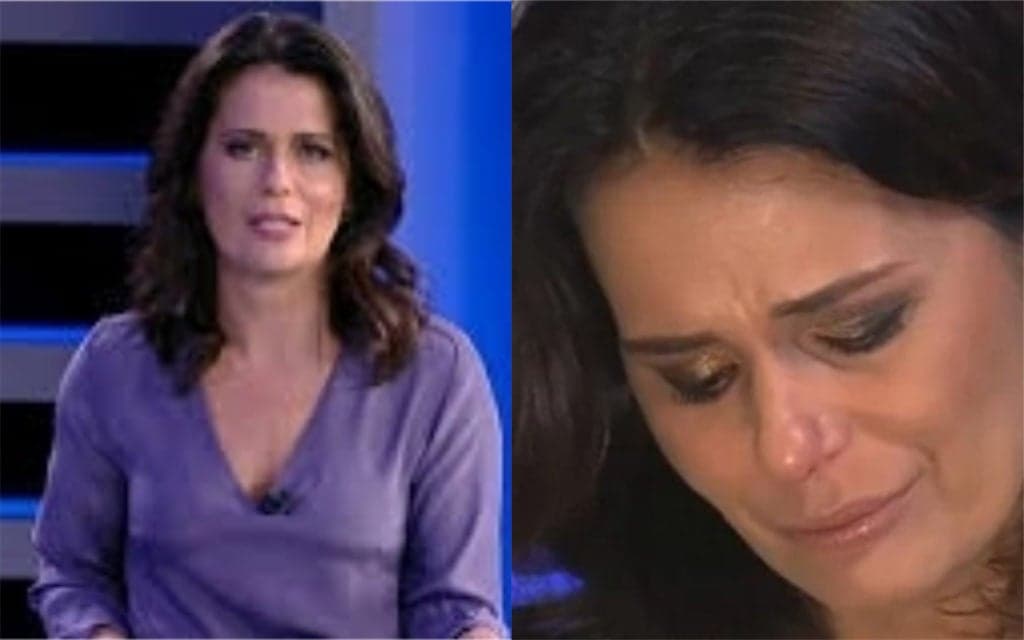 Adriana Araújo, âncora do Jornal da Record, é tirada à força após prantos, briga e acusação grave: "Sinceridade"