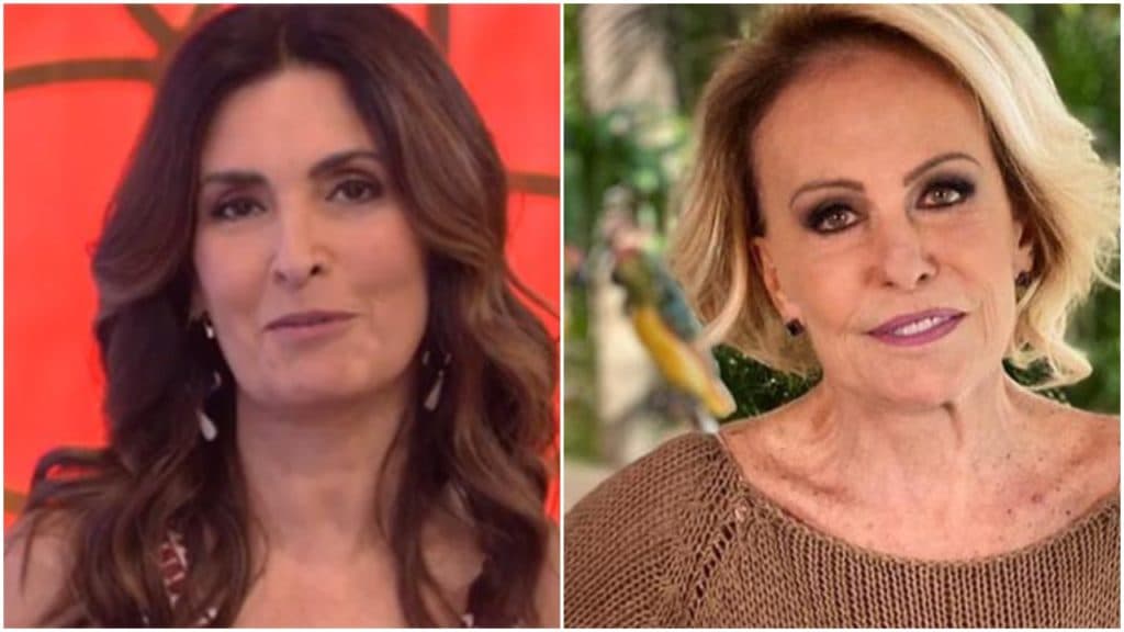 Fátima Bernardes e Ana Maria Braga surpreendem ao vivo e mostram suas versões masculinas: "Susto!"