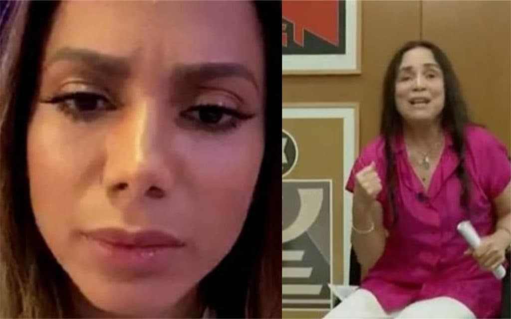 Após exaltar Ditadura ao vivo, Regina Duarte vira alvo de Anitta e é massacrada: "Humilhou"