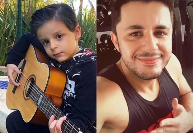 Filho do sertanejo Cristiano Araújo, fala do pai morto e relato deixa todos arrepiados com a situação: "Desmoronei"