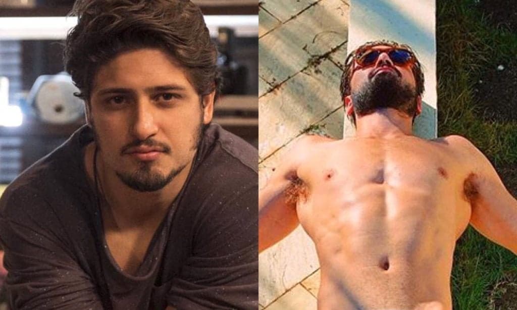 Eita! Daniel Rocha, só de sunguinha, chama atenção ao tamanho de “membro” gigante e impressiona: “Queria sentar”