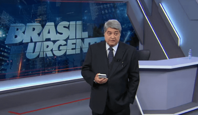 Datena, após propor exibição de cadáveres e se descontrolar, diz tudo que pensa: "Não se manda calar a boca"