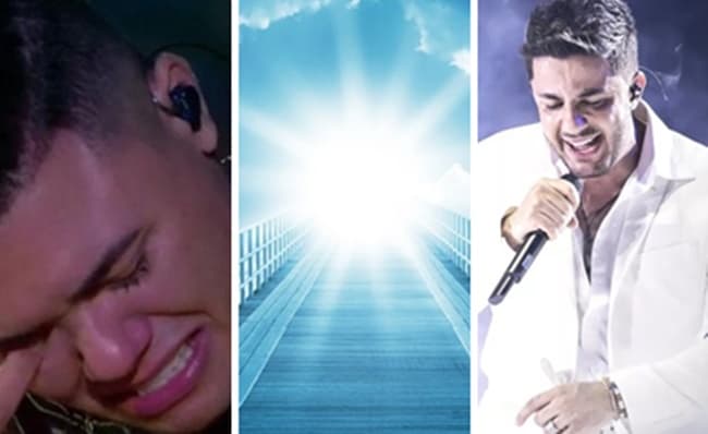 Ao vivo, Felipe Araújo vive experiência sobrenatural com espírito do irmão Cristiano: "Meu Deus, arrepiei"