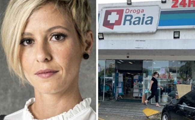 Atriz da Globo, Fernanda Freitas é acusada de roubar farmácia, leva puxão com sacola e escândalo é armado: "Bandido"