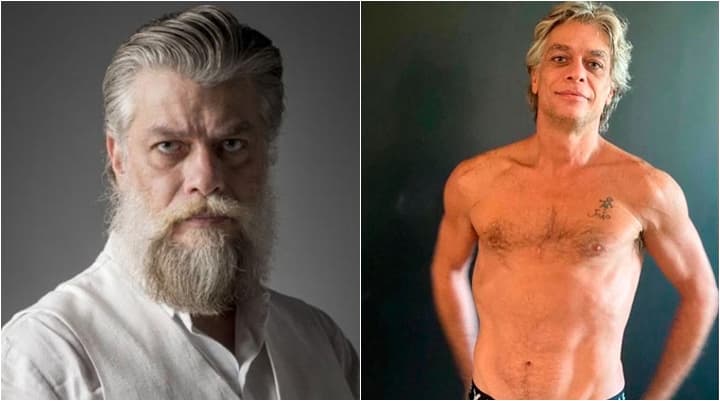 Fabio Assunção revela imagens impressionantes de preparação e transformação física para série da Globo; veja
