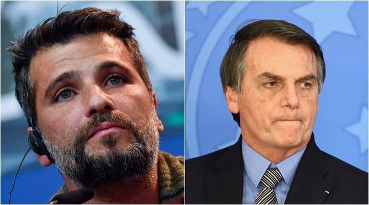 Bruno Gagliasso, após atacar Bolsonaro, é hostilizado em blitz por policiais e se enfurece: "Gente imunda"