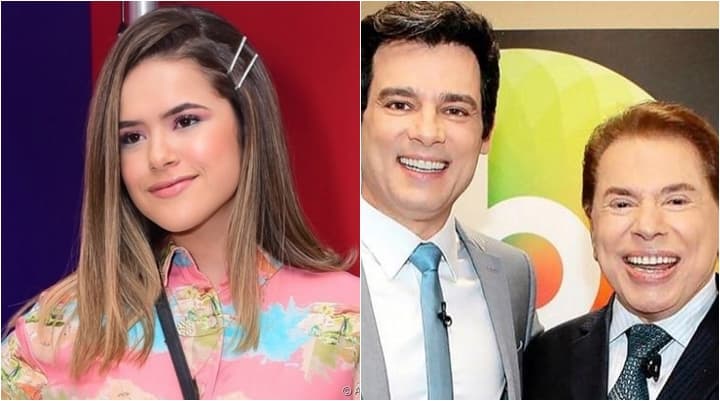 Maisa revive momento icônico no SBT e Celso Portiolli finge ser Silvio Santos