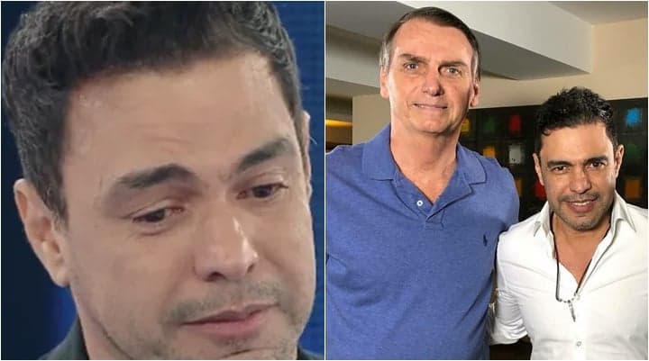 Zezé Di Camargo quebra promessa, coloca a cara para bater e defende Bolsonaro em meio à guerra: “Votaria de novo”