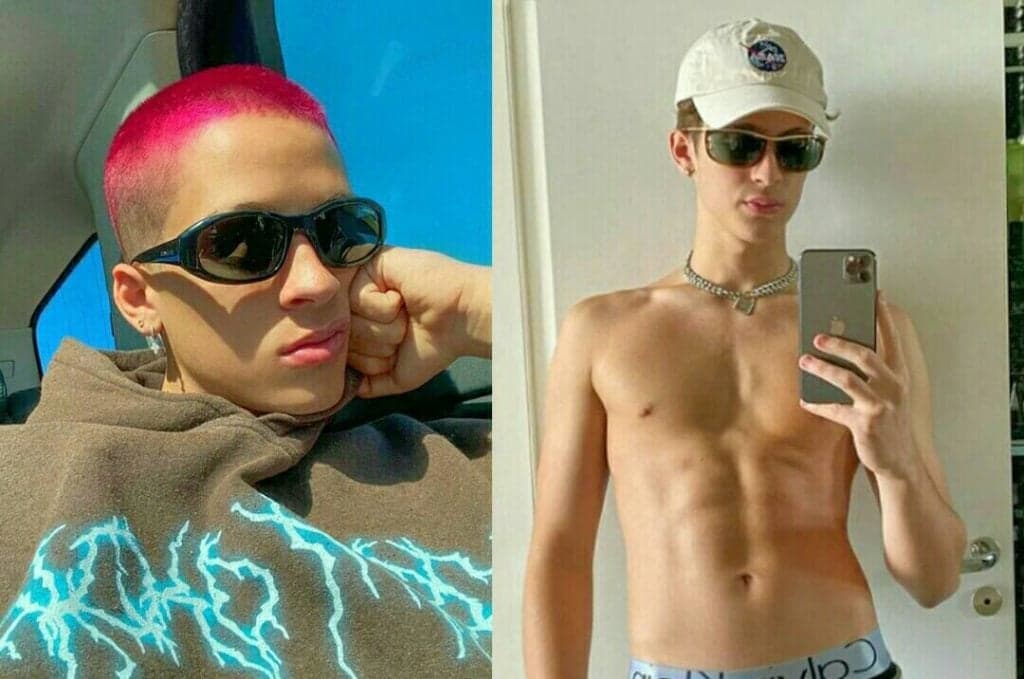 João Guilherme, filho de Leonardo, surge deitado no matagal, após tirar a roupa e assumir: 'Mundo tá mudando'