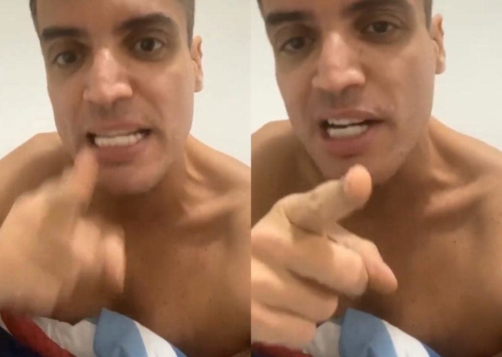 Leo Dias, usado por Anitta, põe o dedo na cara da cantora, se revolta após farsa e faz grave acusação: “Estou puto”