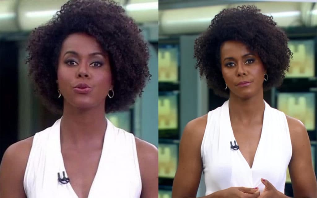 Maju Coutinho é massacrada horas antes de entrar no ar e recebe invertida: “jornal da morte”