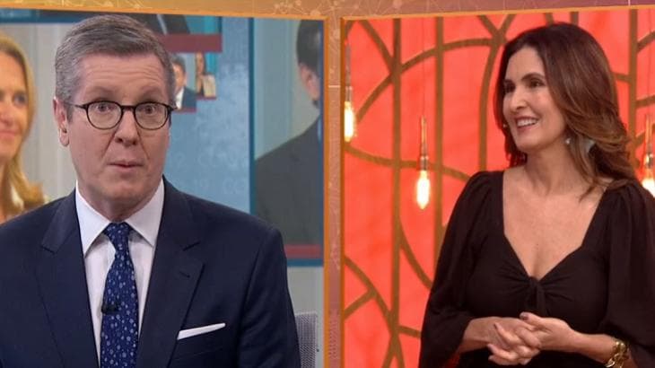 Ao vivo, jornalista Márcio Gomes se despede da Globo, e Fátima Bernardes resolve se pronunciar
