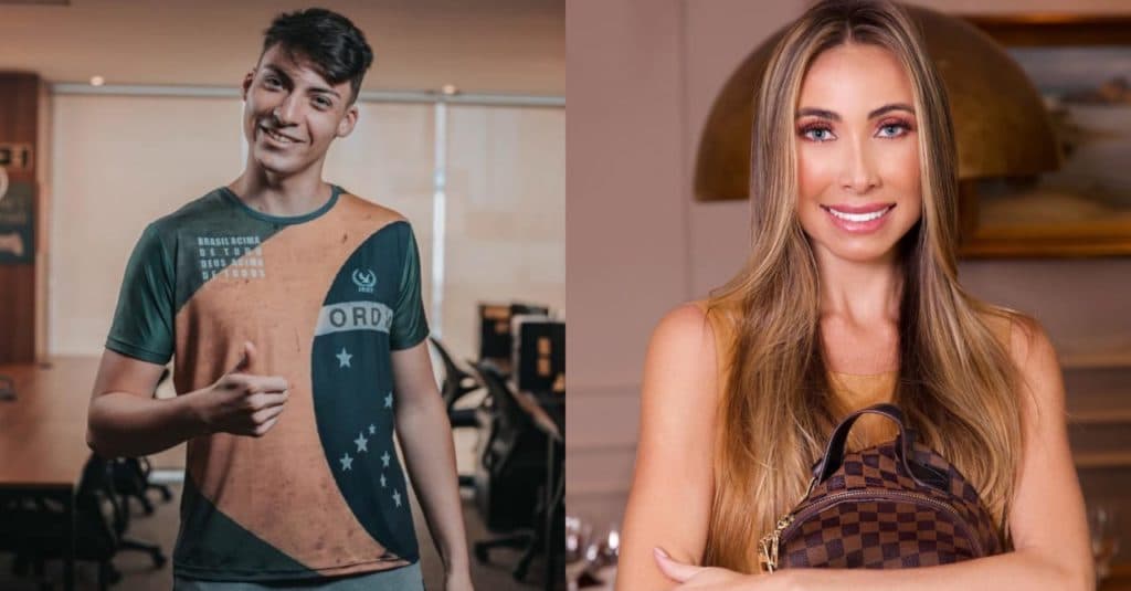 Filho de Bolsonaro termina relacionamento após namorada apoiar quarentena