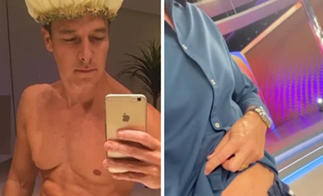 Rodrigo Faro perde a vergonha, abaixa a calça, fica de cueca e expõe realidade: "Mostrar uma coisa para vocês"