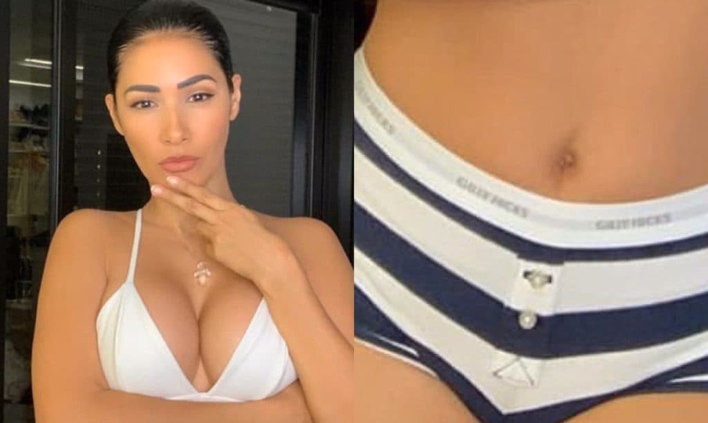 Passada! Simaria, após abrir roupão explicitamente, vaza foto íntima e público fica perplexo: “Está de cueca”