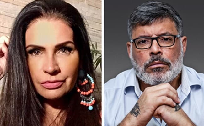 Solange Gomes se recusa a fazer sexo com Alexandre Frota, chuta ator e dispara motivo: "Filme pornô"