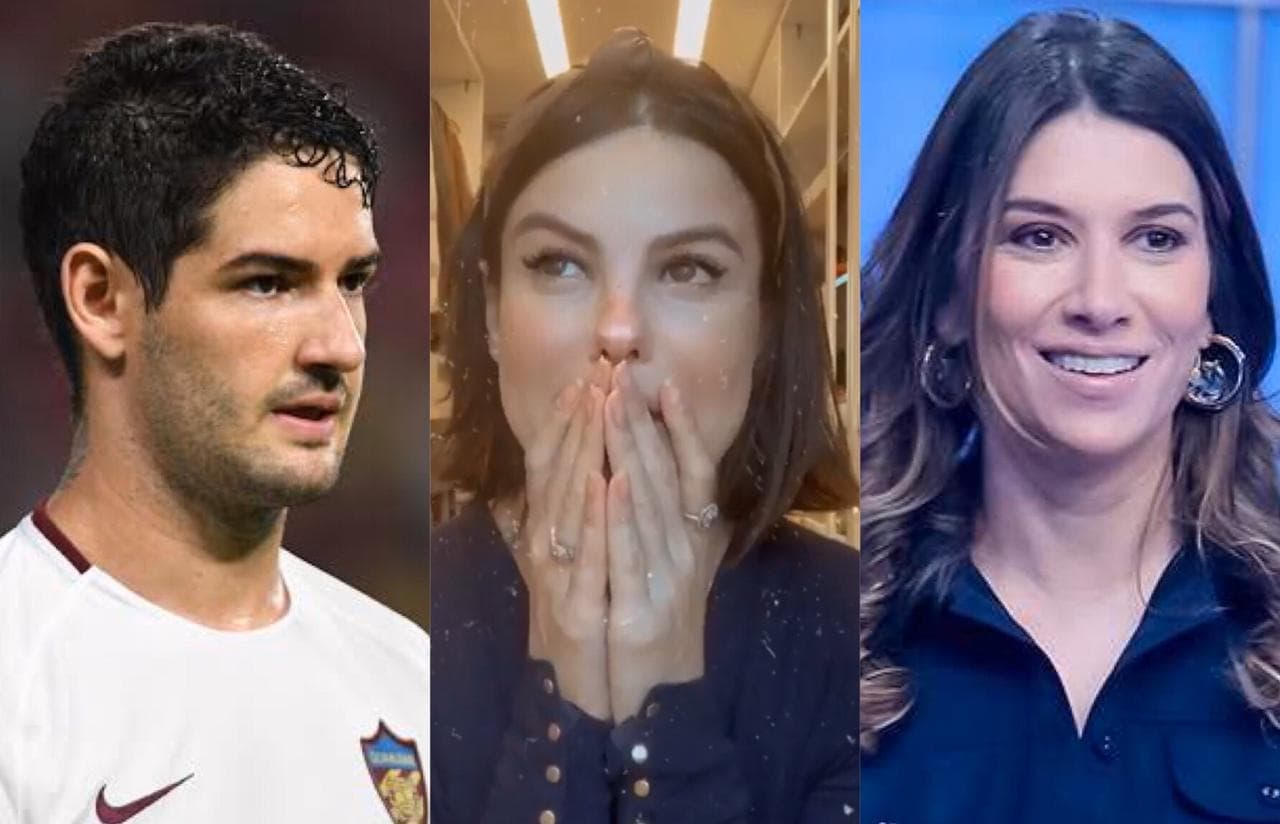 Sthafany Brito, Alexandre Pato, Rebeca Abravanel