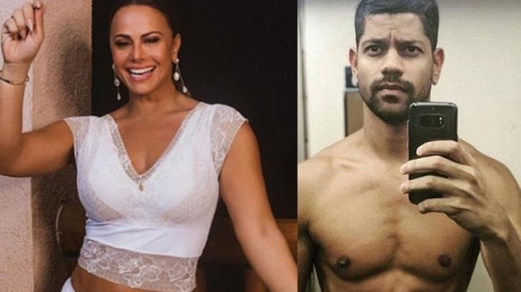 Depois de abrir processo, e tretas com rival, Viviane Araújo expõe relação com namorado: "Estou tentando"