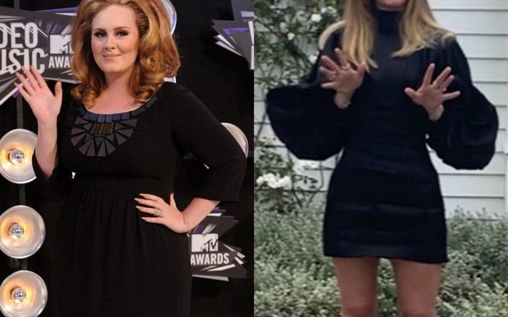 Adele, após emagrecer mais de 40kg e aparecer irreconhecível, tem receita milagrosa revelada