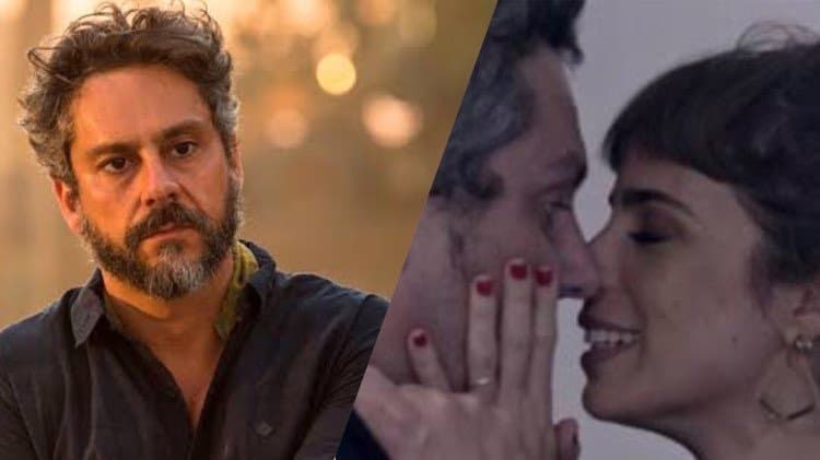 Galã da Globo casado, Alexandre Nero é flagrado aos beijos com atriz Maria Ribeiro: "estou pirando"