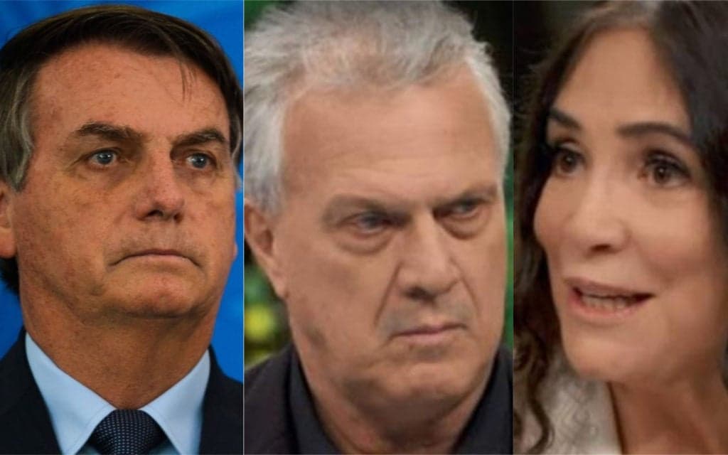 Após acertar retorno à Globo, Bial joga tudo no ventilador, detona Bolsonaro e pisa em Regina Duarte em público: "misericórdia "