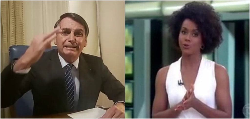 Maju é envolvida em escândalo com Bolsonaro, tem entrevista bombástica viralizada e Globo se posiciona: "Nunca"