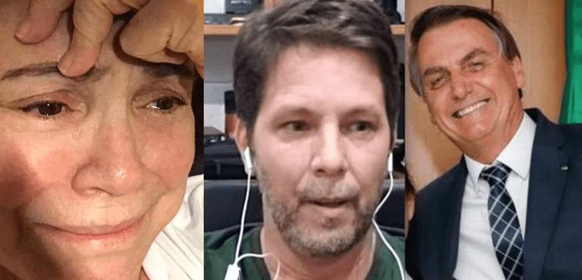 Bolsonaro convoca Mário Frias para almoçar, aterroriza Regina Duarte e ator se prontifica: "Eu to aqui"