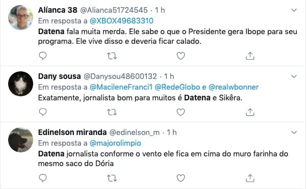 Internautas se dividem em comentários sobre (Foto: reprodução/Twitter)