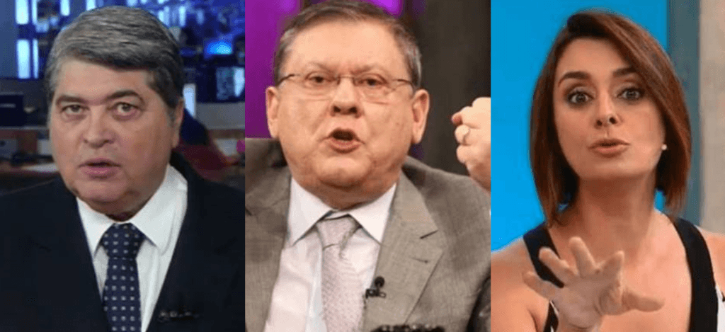 Datena abre o jogo com Cátia Fonseca após confusão ao vivo com Milton Neves por horário: "Vampiros de emoção"