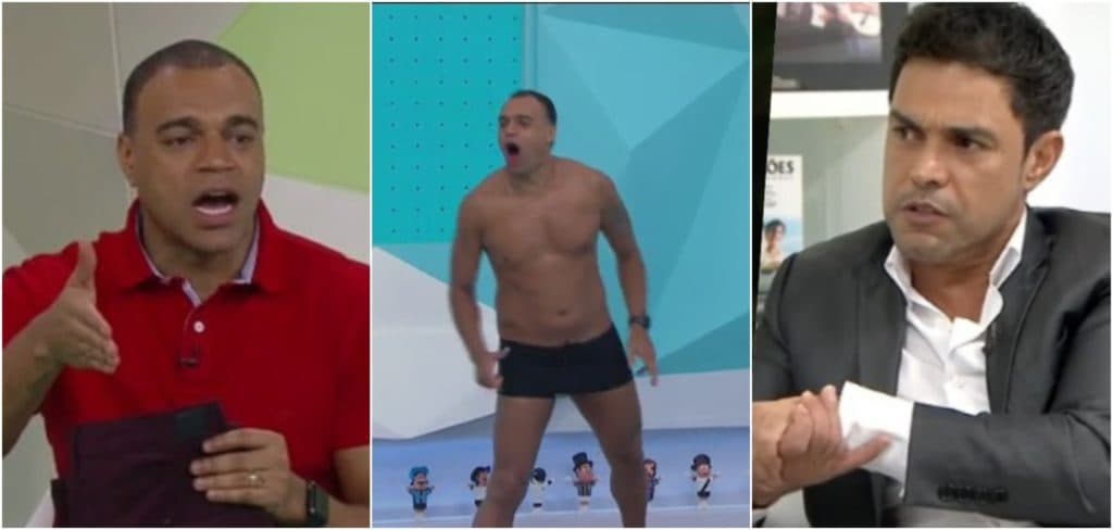 Denilson, após textão destruidor e verdade avassaladora sobre Zezé, surta ao vivo e fica pelado na TV