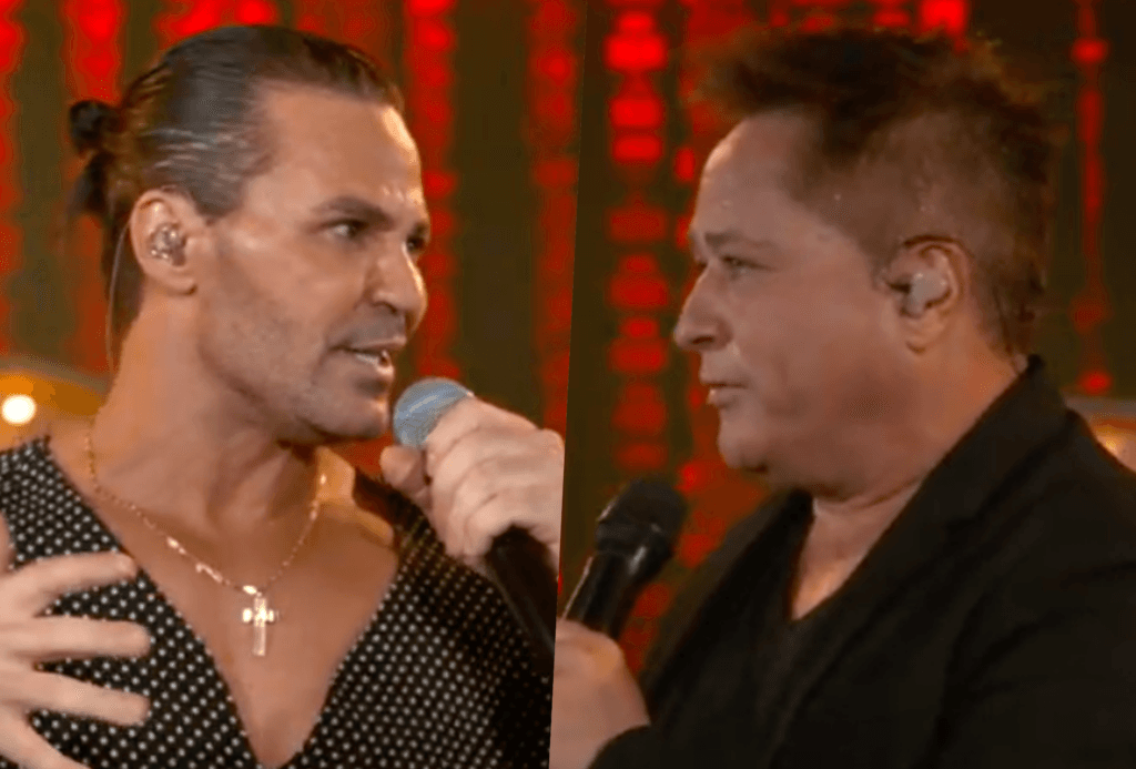 Eduardo Costa e Leonardo voltam após barraco, cantor dá em cima de moça e pede abertura de puteiro: "Cala a boca"