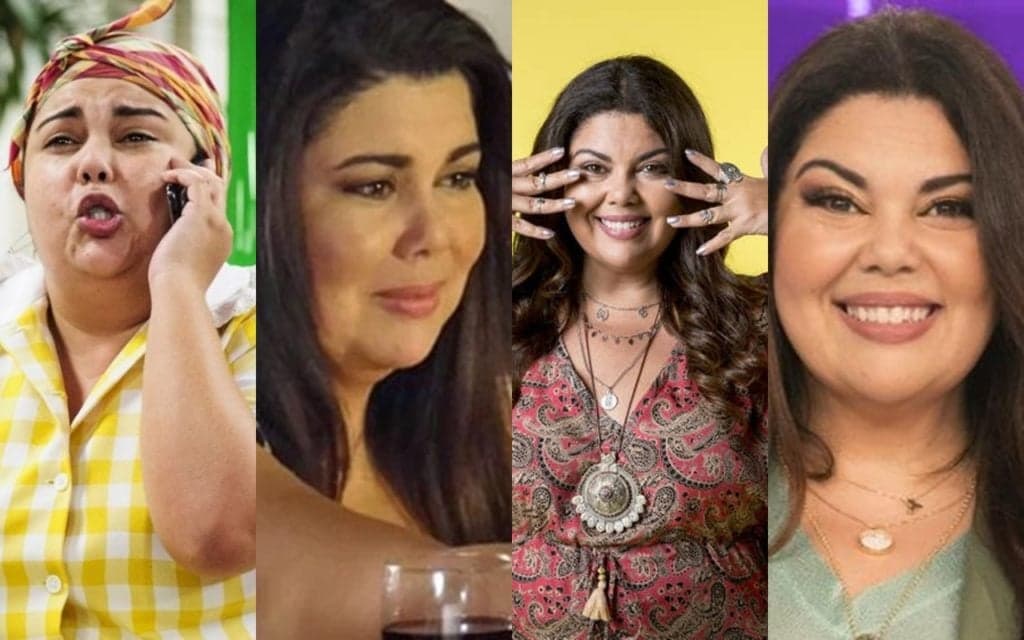 Fabiana Karla impressiona como grande atriz, se destaca como apresentadora e firma imagem na TV