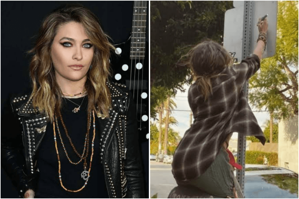 Paris Jackson, filha de Michael Jackson, quebra quarentena, vai às ruas e destrói placas: "escrota"