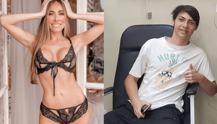 Filho de Bolsonaro está namorando ex namorada secreta de Eduardo Costa e 6 anos mais velha