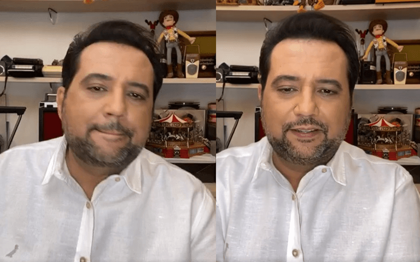 Geraldo Luís é acusado de fazer procedimento e surge irreconhecível ao expor companheiro: "Rejuvenesceu"