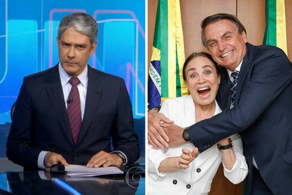 Globo destrói Regina Duarte no Jornal Nacional e cita até concorrente: "Não nos representa"