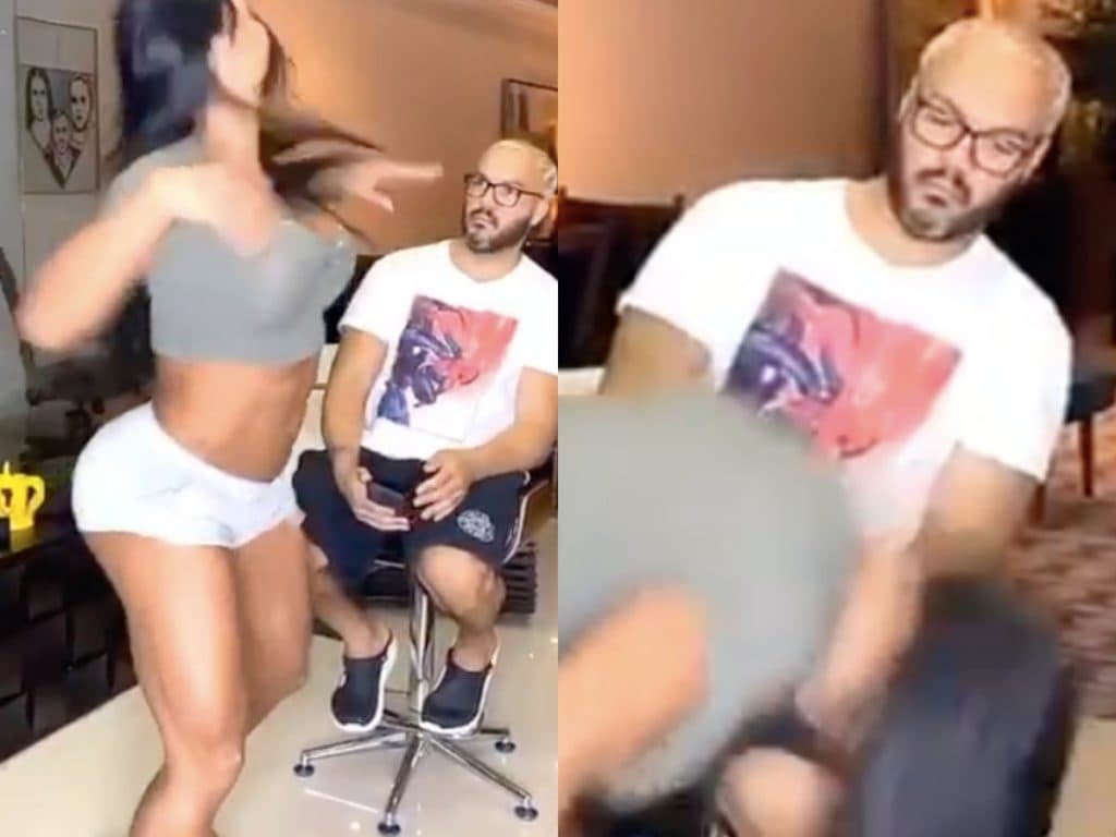 Gracyanne Barbosa expõe vídeo polêmico ao lado de Belo, cantor toma susto e público entra em pânico: "Entidade"
