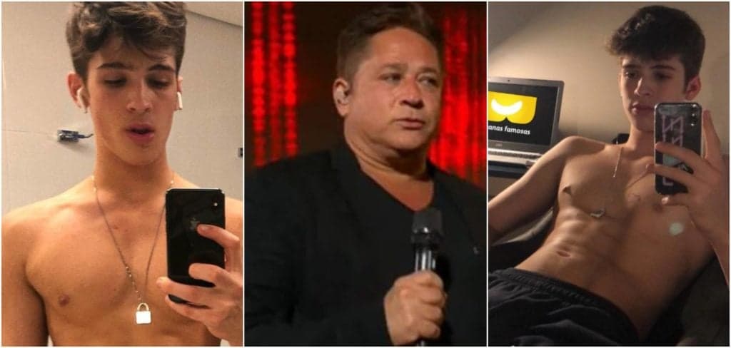 Filho de Leonardo fica atracado em moça, tem foto com menino deitado no peito, pinta a unha e abre o jogo: "Zika"