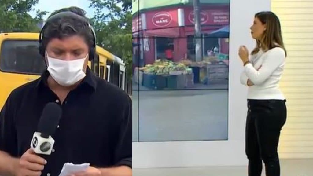 Repórter dá de cara com criminosa ao vivo na Globo, mulher foge e suplica: "Eu sou procurada"