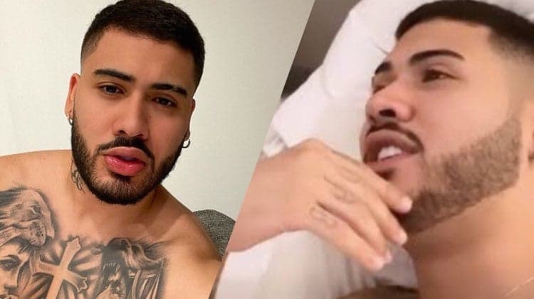 Kevinho surge amparado por médicos, assusta público e dispara: "problemas respiratórios"