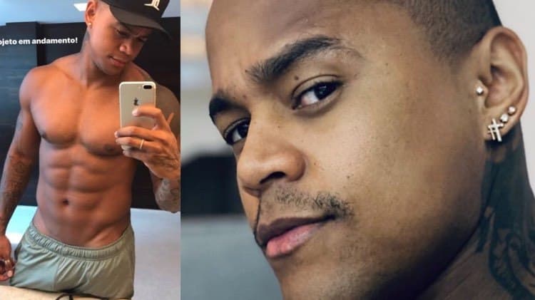 Léo Santana perde a vergonha e exibe o tamanho da marola: "falhado no meio"