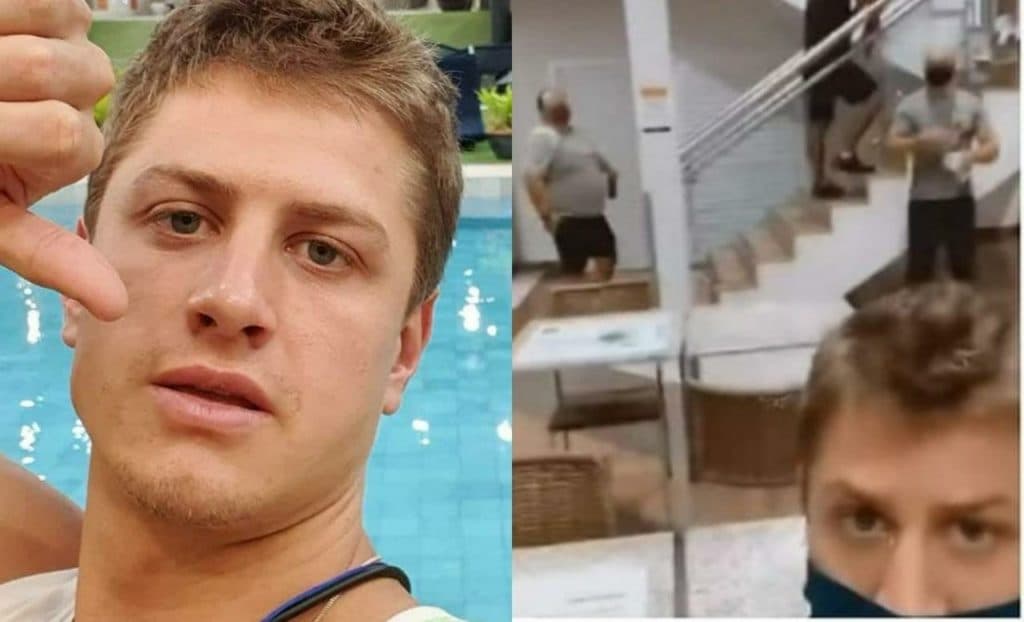 Lucas Gallina, ex-BBB, se envolve em polêmica e é detonado por internautas após frequentar academia: "Ridículo"
