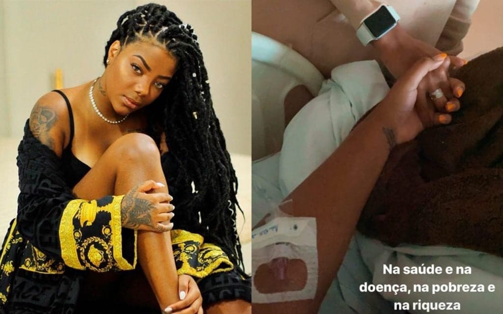 Ludmilla sofre com fortes dores, é internada às pressas no Rio e descobre doença