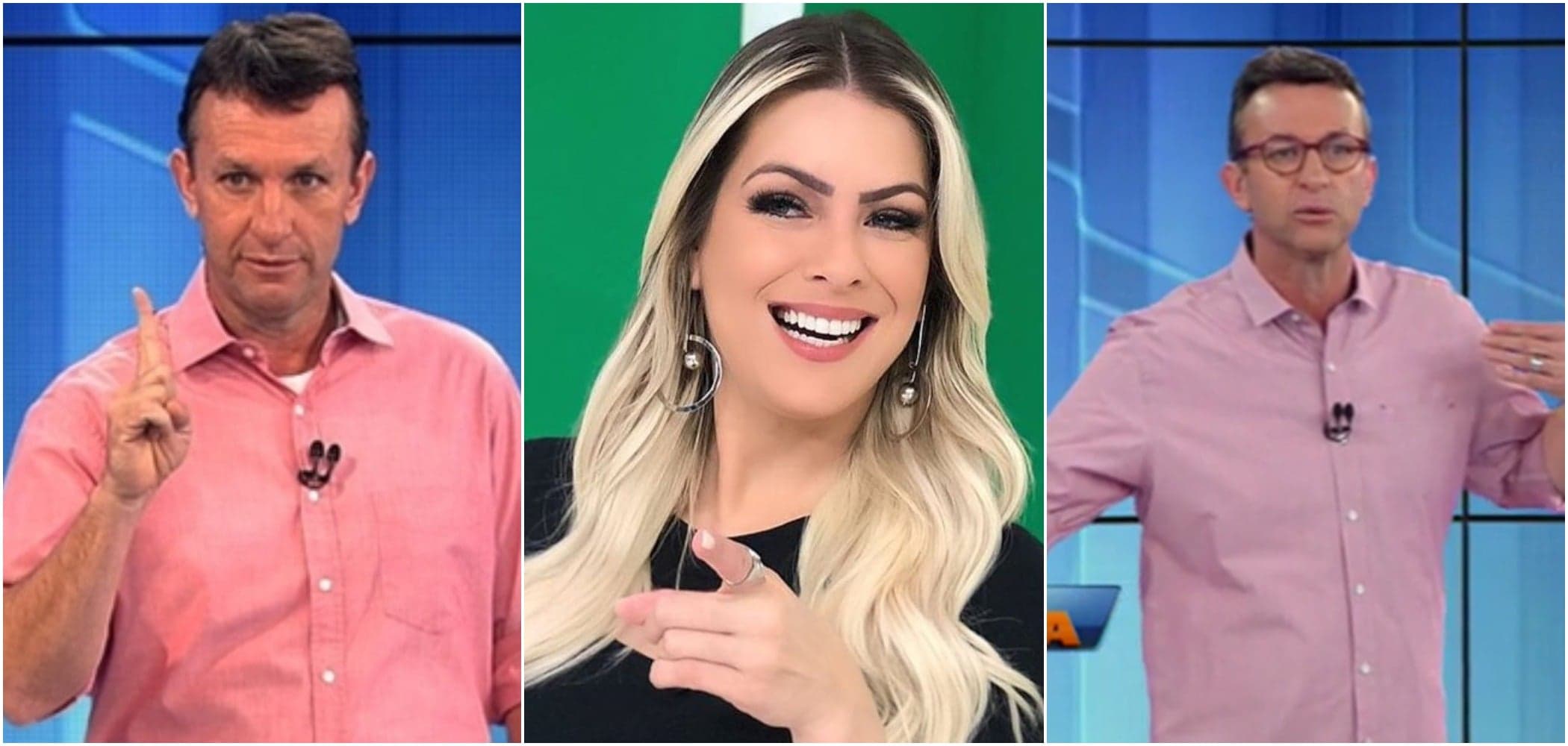 Neto e Renata Fan são colegas na Band (Reprodução)