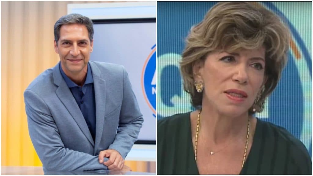 Briga ao vivo com Silvia Poppovic, terror da Globo e sucesso na Band: Luís Ernesto Lacombe explode