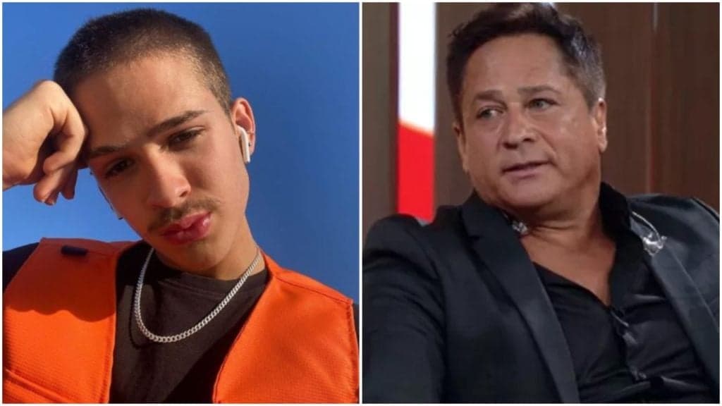 João Guilherme, filho de Leonardo, escreve frase na testa e espanta público: "Tatuou isso"