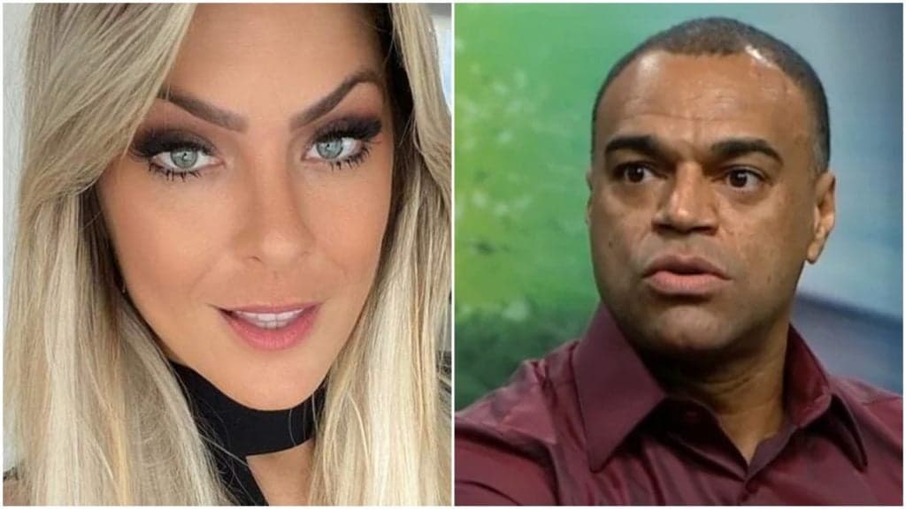 Renata Fan, após ter verdadeira relação com Denílson exposta, se declara: 'É amor de verdade'