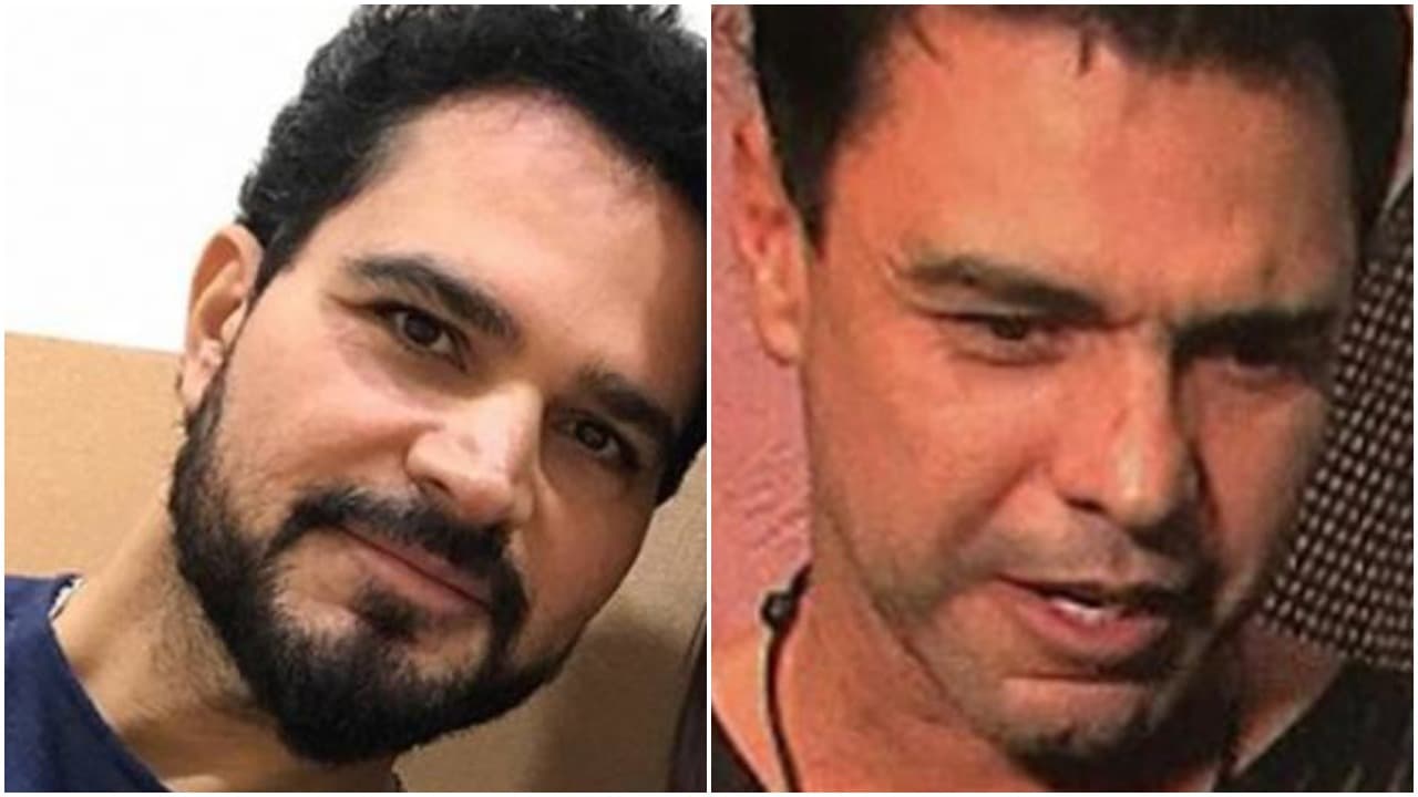 Luciano Camargo e Zezé (Foto: Reprodução) Luciano Camargo e Zezé (Foto: Reprodução)