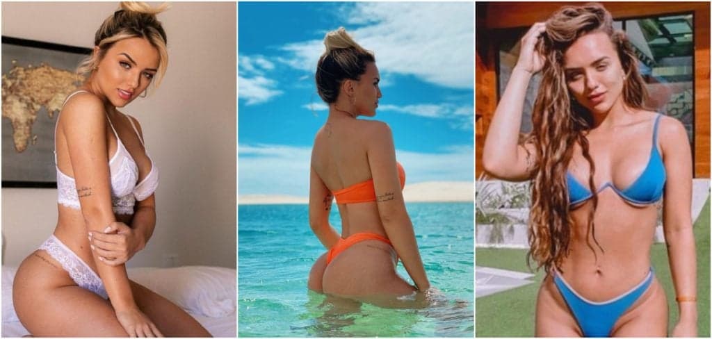 Rafa Kalimann tem vídeo íntimo divulgado em site pornô e fica em choque: 'Peitinho'