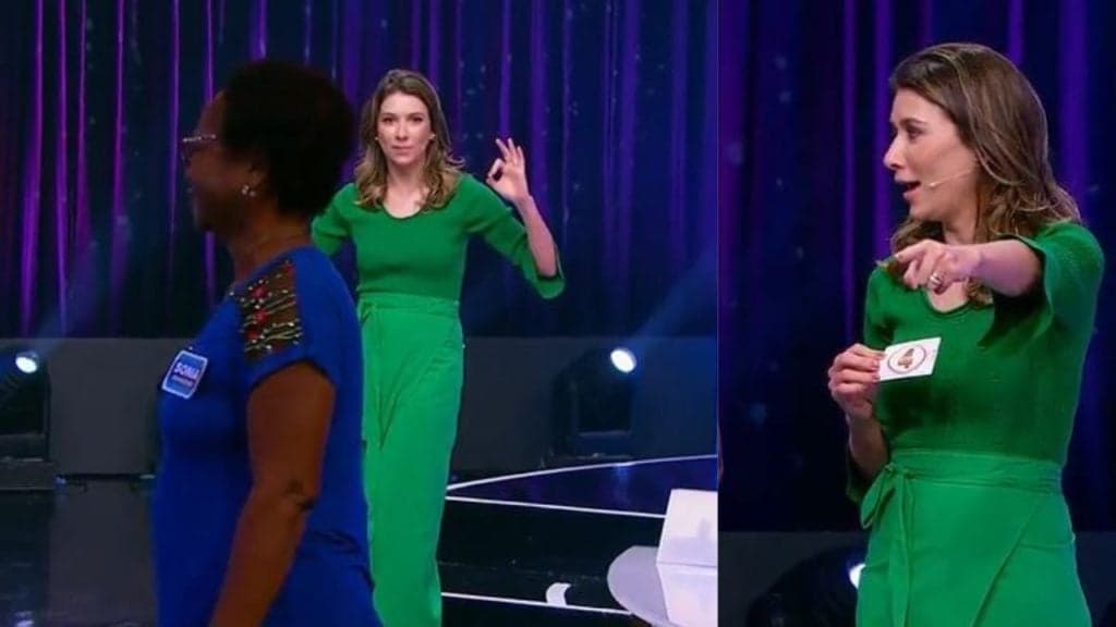 Rebeca Abravanel protagoniza momento histórico no SBT, surta e parte para cima de mulher: "Pode ficar aqui!"